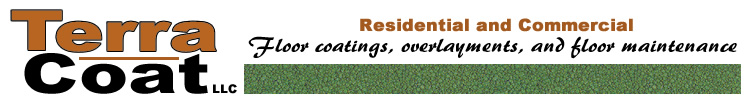 Terra Coat Residential and Commcercial Concrete Floor Covering